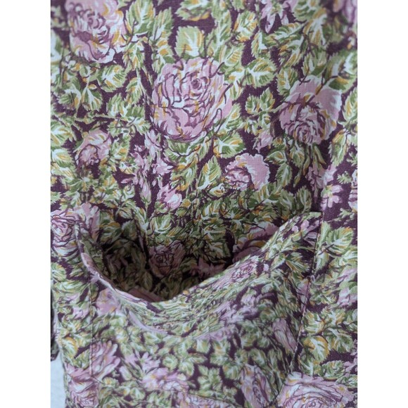 Plain Jane San Francisco Hippie Boho Top Mini Dress Cottage Floral Size 5 Babydo - Picture 6 of 13